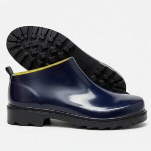 Capelli New York Women's Slip-On Solid BluAnkle Work Clog Boots Size US 6